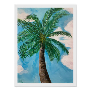 Póster Redland Bay Palm Tree Poster