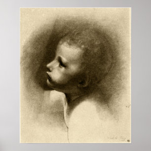 Poster Redon - Chefe Do Santo John Baptist