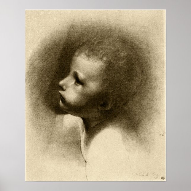 Poster Redon - Chefe Do Santo John Baptist (Frente)