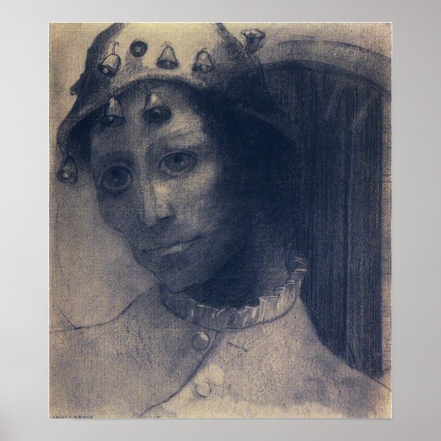 Poster Redon - Madness 1883 (Frente)