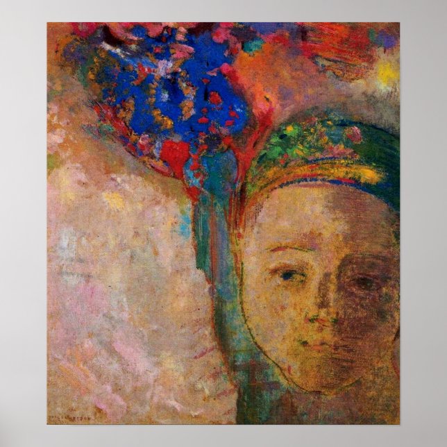 Poster Redon - Pensamento 1905 (Frente)
