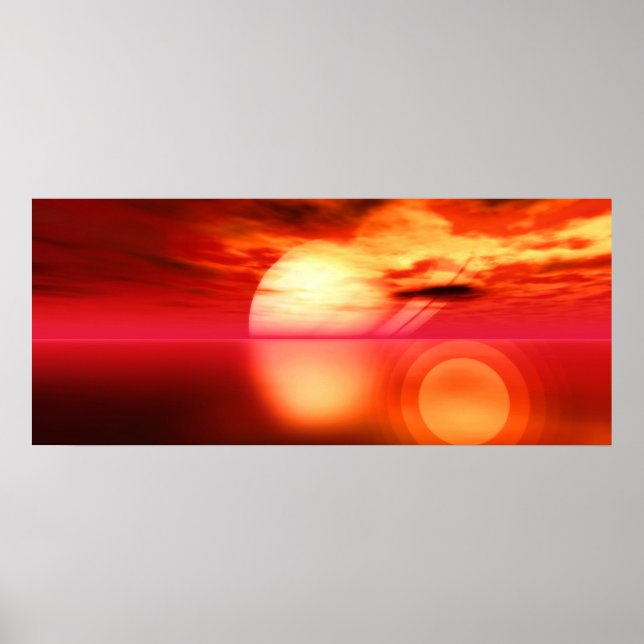 Póster Redscape 1 (Frente)