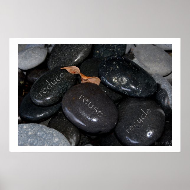Poster reduzir o reuso de rochas de refluxo (Frente)