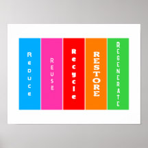 "Reduzir, Reutilizar, Reciclar, Restaurar, Regener