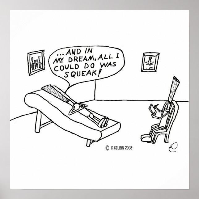 Poster Reed Psicologista White (Frente)