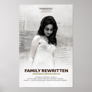 Poster reescrito família