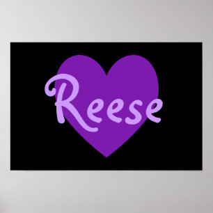 Poster Reese no roxo