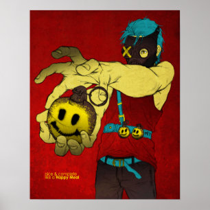 Póster Refeição feliz