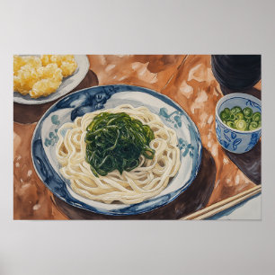 Poster Refeição Japonesa