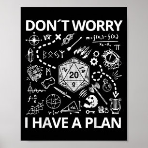 Poster Reflete Que Parte De Não Entender Matemática Engra