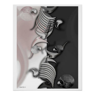 Póster "Refletindo a criação", Poster brilhante