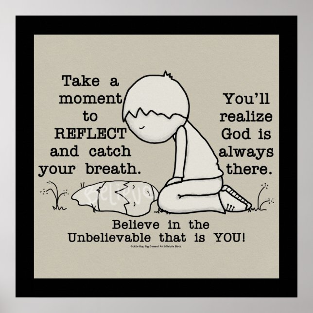 Póster Refletir (Frente)