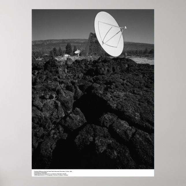 Poster Refletores Parabólicos da Rádio Hat Creek, 1964 (Frente)