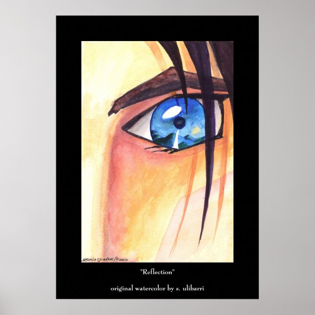 Póster "Reflexão" (Frente)