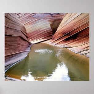 Póster Reflexão da onda