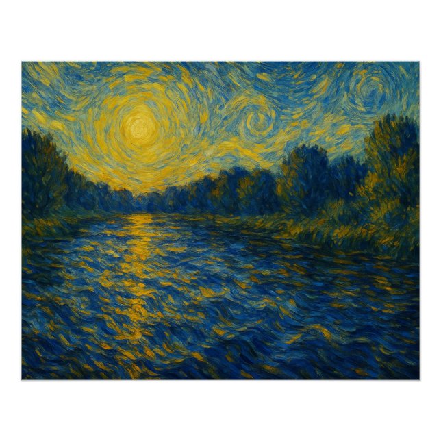 Póster Reflexão de Dawn (Frente)