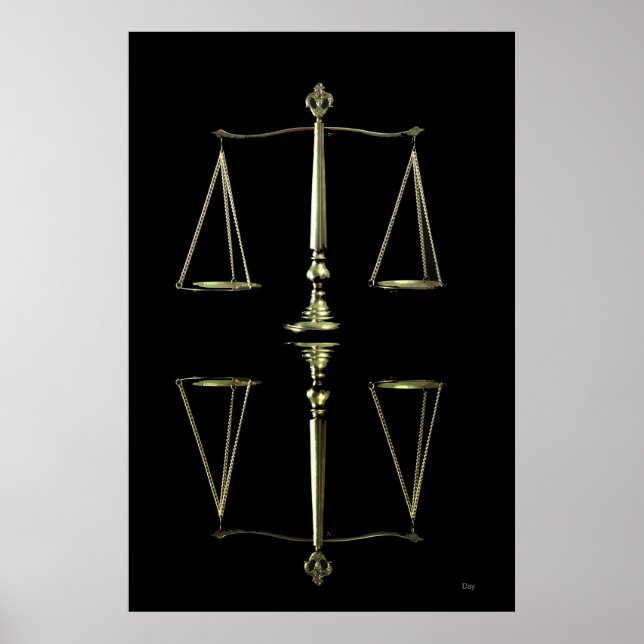 Poster Reflexão de Escalas de Equilíbrio (Frente)