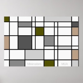 Poster Reflexão de Minimalismo III
