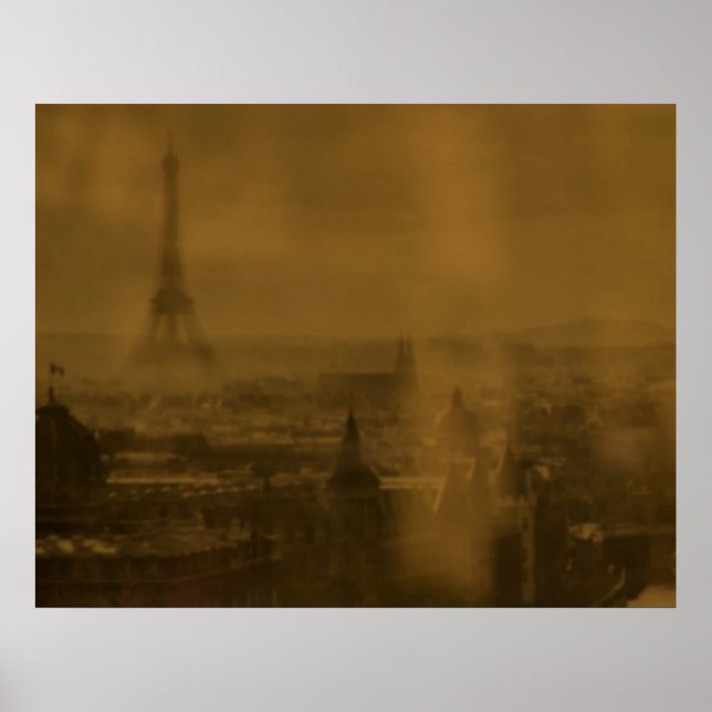 Póster Reflexão de Paris (Frente)
