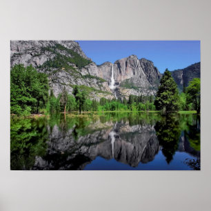 Poster Reflexão de Yosemite Falls