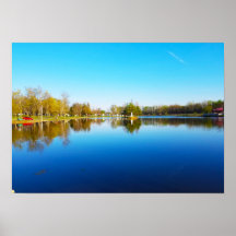 Reflexão do lago Leste