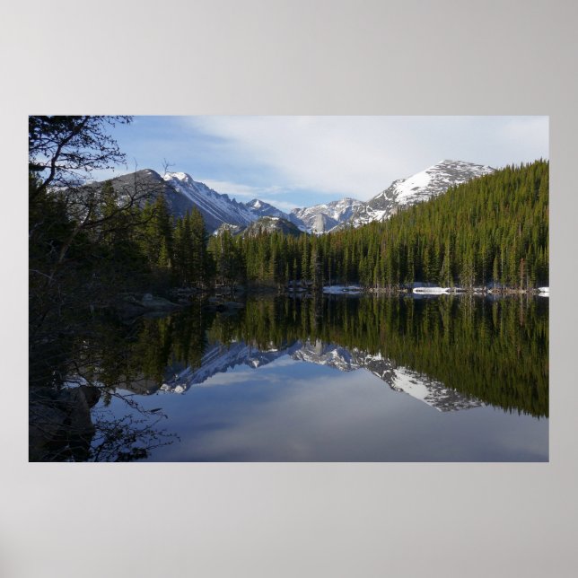Poster Reflexão do Lago Urso II (Frente)