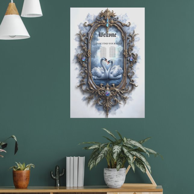 Poster Reflexão Eterna – A União Swanheart. (Sala de Estar 1)