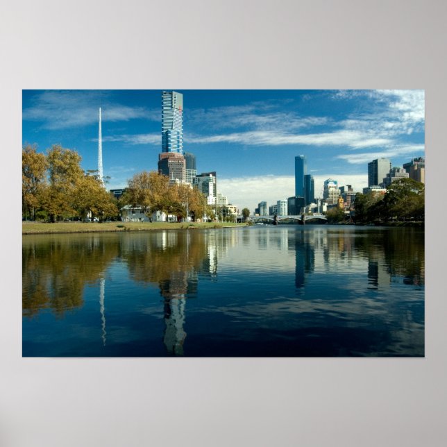 Póster Reflexão Melbourne (Frente)