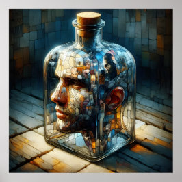 Poster Reflexão no Vidro