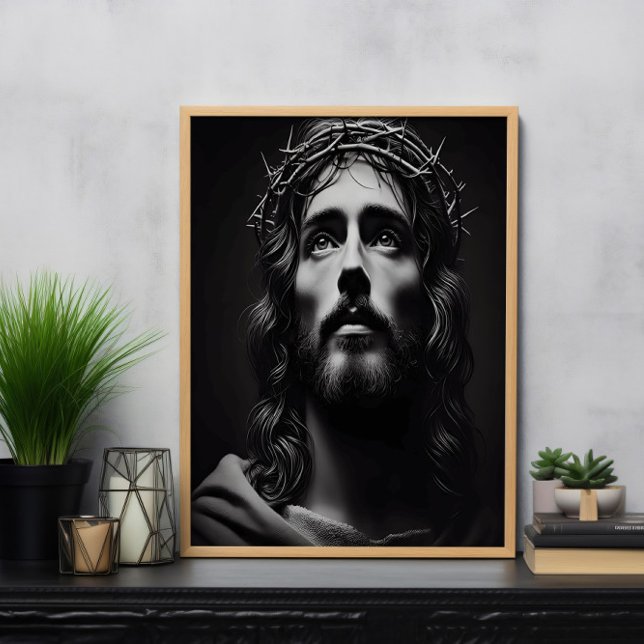 Poster Reflexão profunda e profunda do Redemer (Criador carregado)