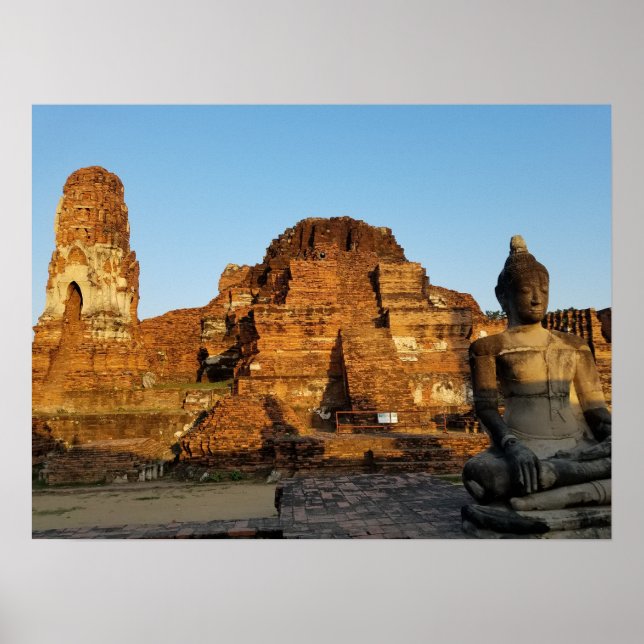 Poster Reflexão Silenciosa em Tailandês (Frente)