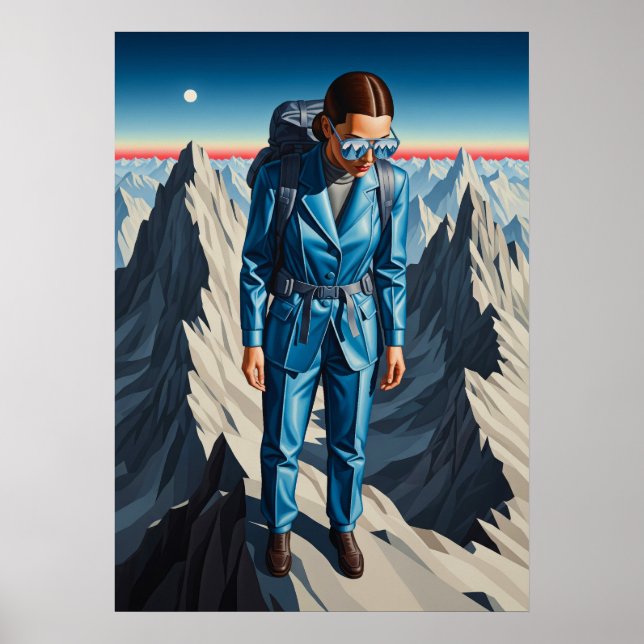 Poster RÉFLEXION DANS LE FROID (Reflexão no Frio) - (Frente)