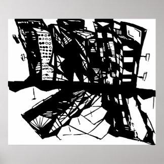 POSTER REFLEXO DA CIDADE
