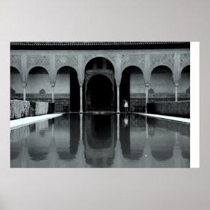 Póster Reflexo de Alhambra