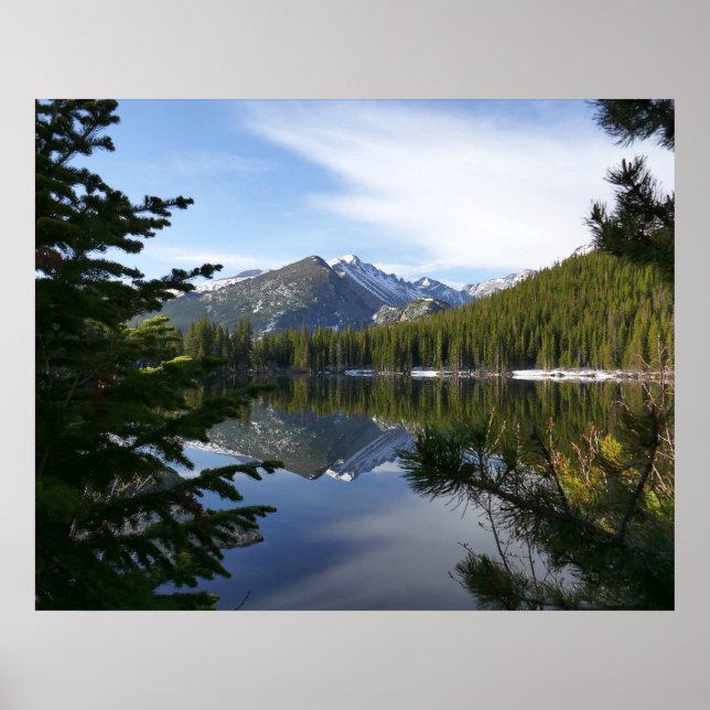 Poster Reflexo do Bear Lake III (Frente)