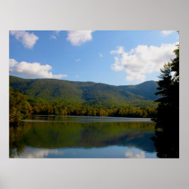 Poster Reflexo do Lago Indian Boundary