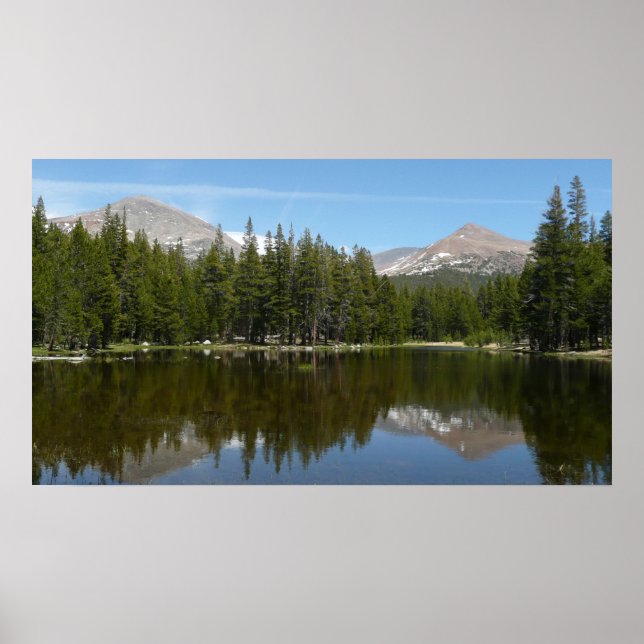 Póster Reflexo do Lago Yosemite (Frente)