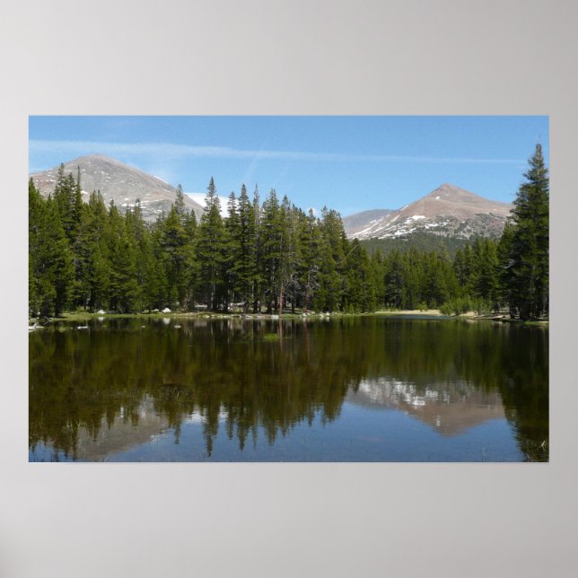 Póster Reflexo do Lago Yosemite (Frente)
