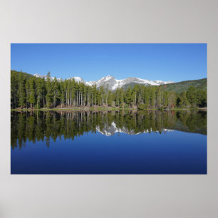 Poster Reflexo do Sprague Lake
