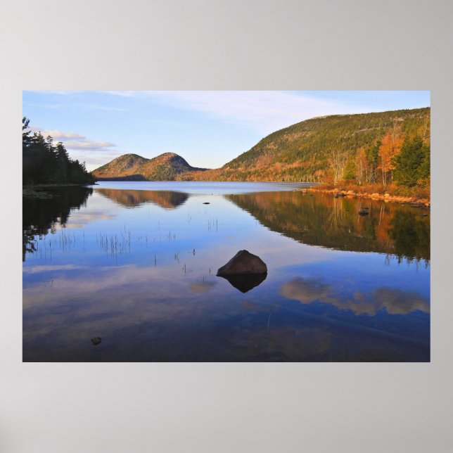 Póster Reflexões Azuis (Frente)