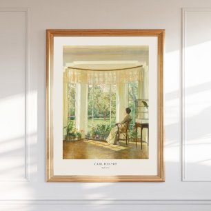 Poster Reflexões Carl Holsøe Holsoe Interior dinamarquês