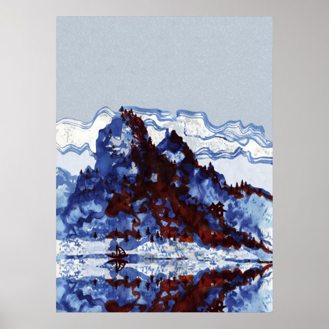 Póster Reflexões chinesas (Frente)