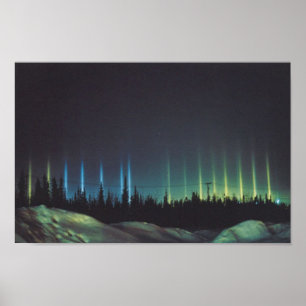 Póster reflexões claras em Alaska