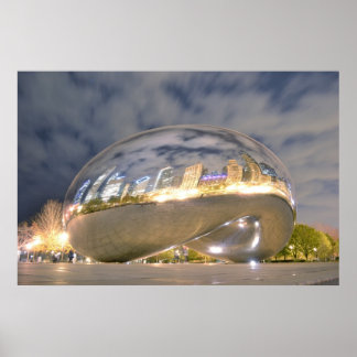 Póster Reflexões de Chicago Bean