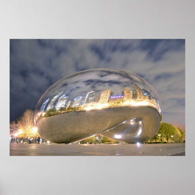 Póster Reflexões de Chicago Bean (Frente)