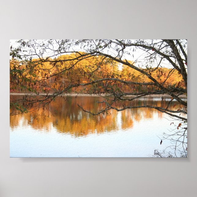 Poster Reflexões de outono (Frente)