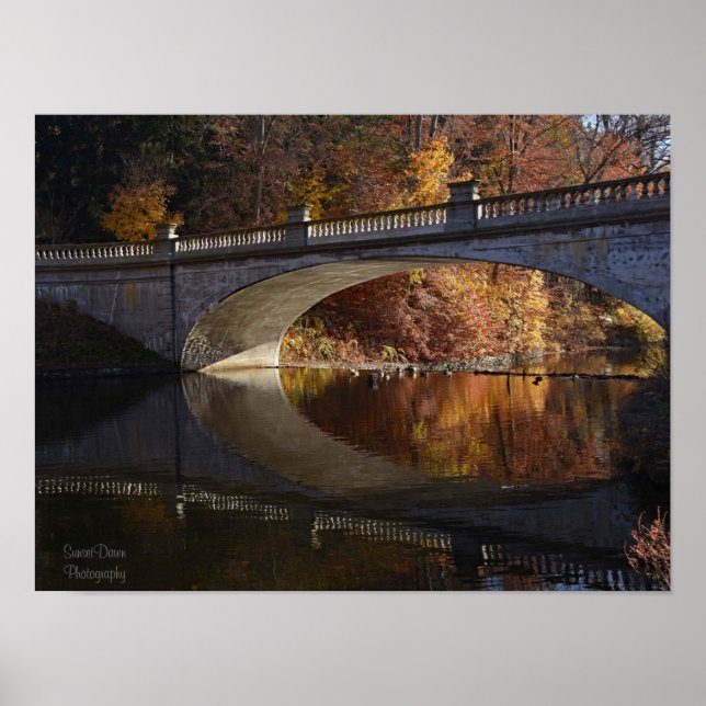 Poster Reflexões de queda no estado de Vanderbilt (Frente)