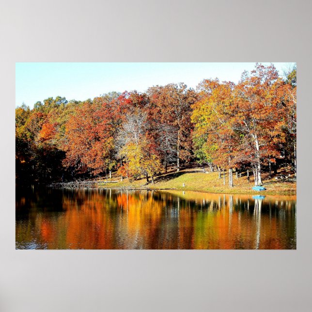 Póster Reflexões do outono (Frente)