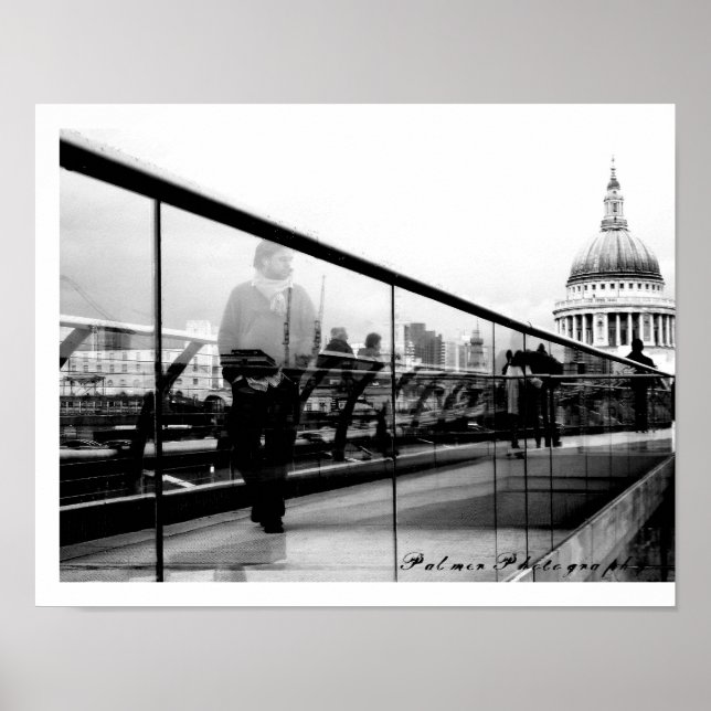 Póster Reflexões em Londres [Art Impressão] (Frente)