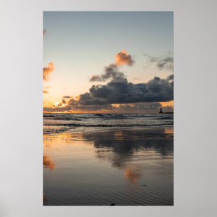 Poster Reflexões em Roker Beach